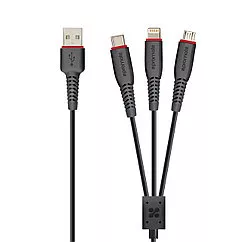 Кабель синхронизации PROMATE Micro-USB и Lightning (007793) Кабель синхронизации PROMATE Micro-USB и Lightning (007793)
