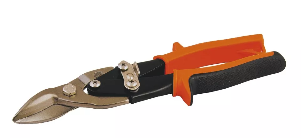 01-0425 Ножницы по металлу 250 мм ЛЕВЫЕ (правый рез), CrMo