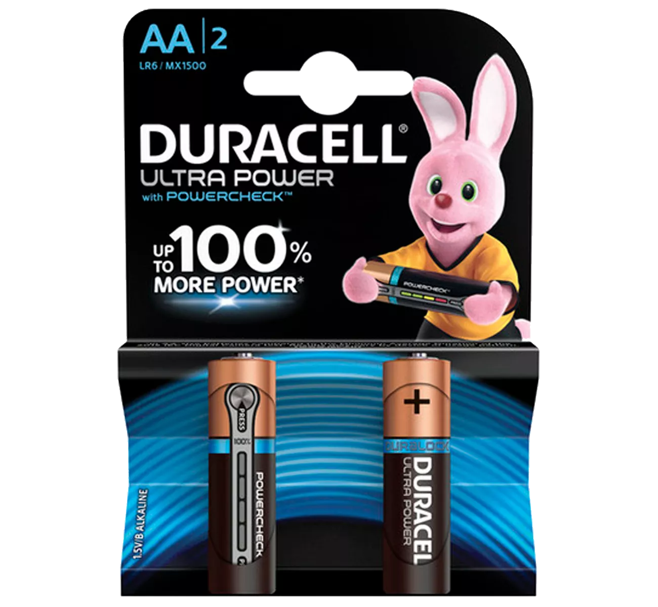 Батарейки DURACELL LR6 MX1500 KPD Ultra 2шт. (058712)