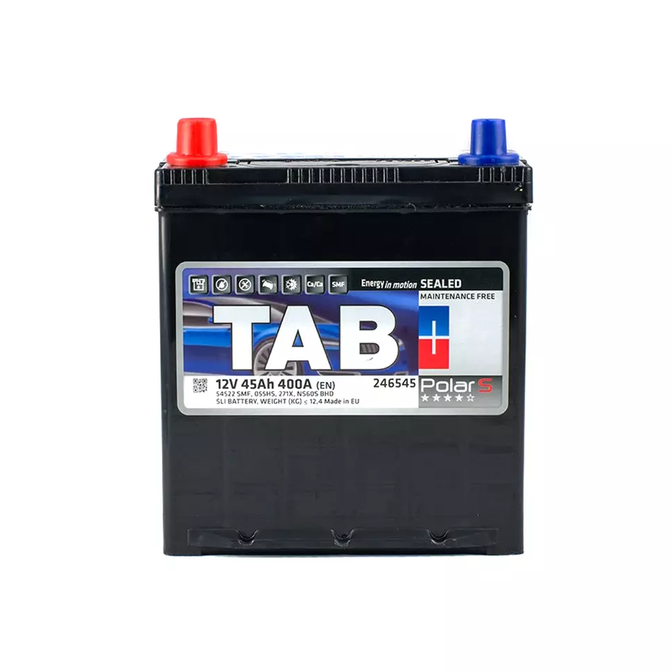 Автомобильный аккумулятор TAB 6CT-45Ah АзЕ 400A Polar S (246345) Автомобильный аккумулятор TAB 6CT-45Ah АзЕ 400A Polar S (246345)