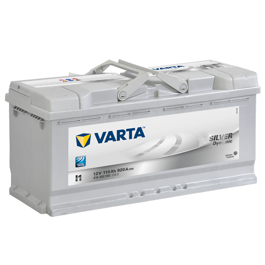 Автомобильный аккумулятор VARTA 6СТ-110 АзЕ 610 402 092 Silver Dynamic (I1)