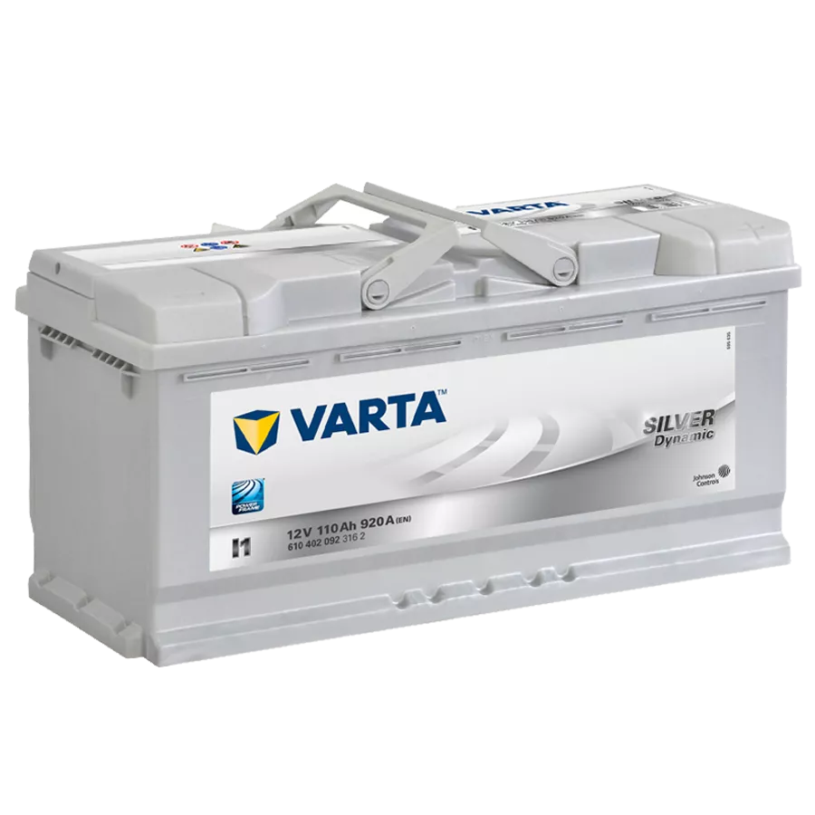 Автомобільний акумулятор VARTA 6СТ-110 АзЕ 610402092 Silver Dynamic (I1)