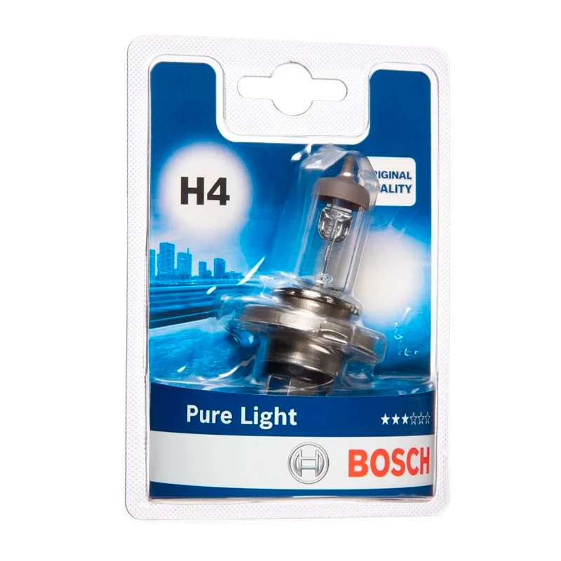 Лампа Bosch Pure Light H4 12V 60W 1 987 301 001