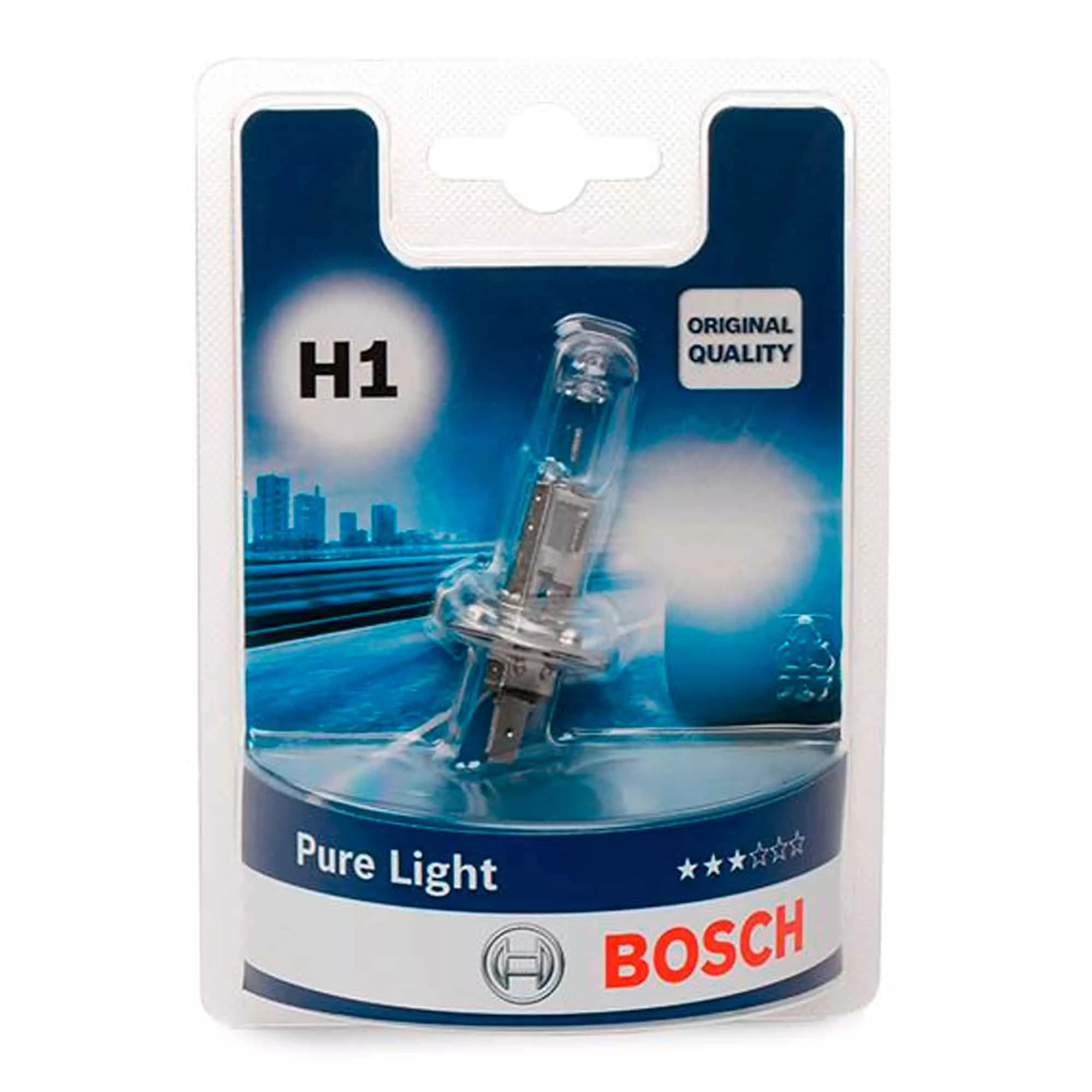 Лампа Bosch Pure Light H1 12V 55W 1 987 301 005