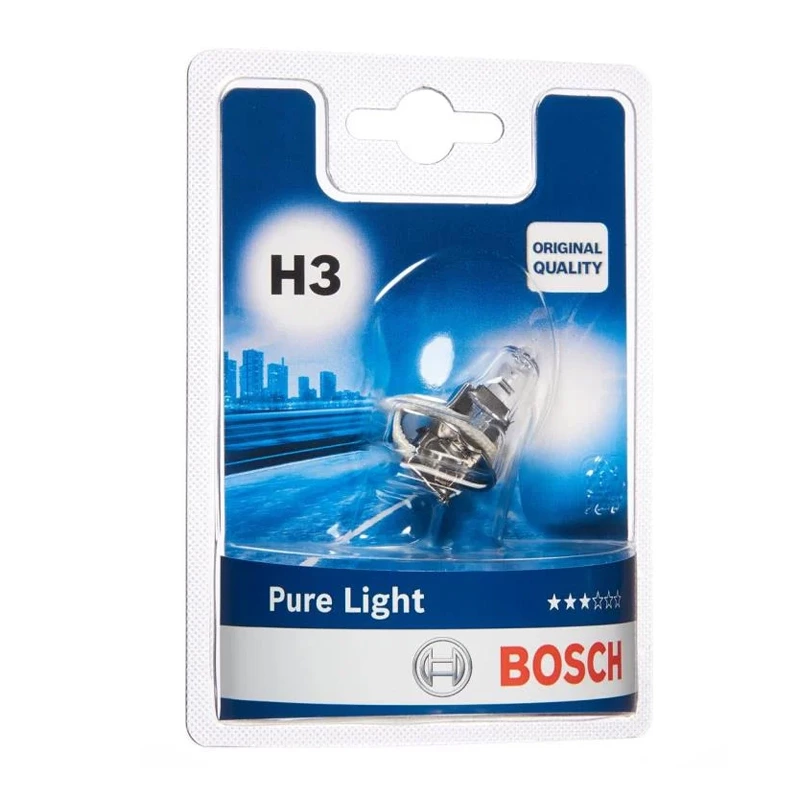 Лампа Bosch Pure Light H3 12V 55 W 1 987 301 006