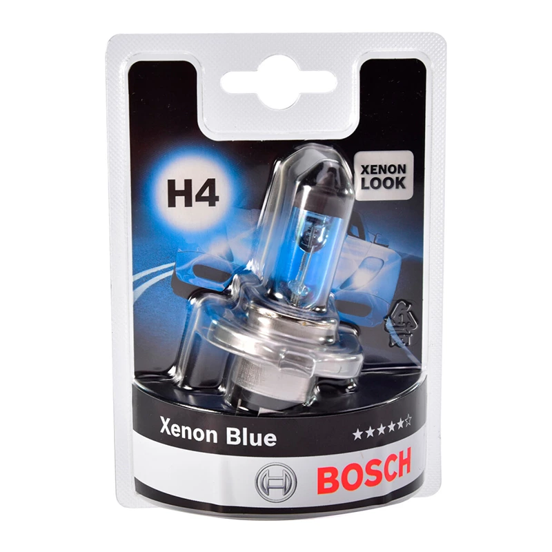 Лампа Bosch Xenon Blue H4 12V 55/60W 1 987 301 010