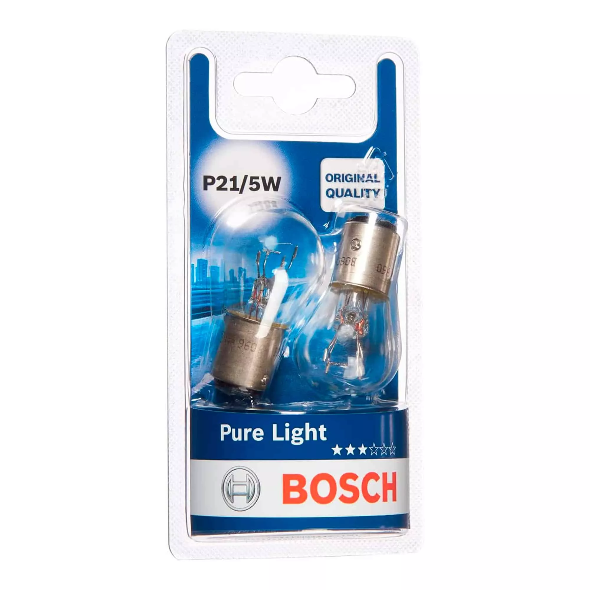 Лампа Bosch Pure Light P21/5W 12V 5/21W 1 987 301 016