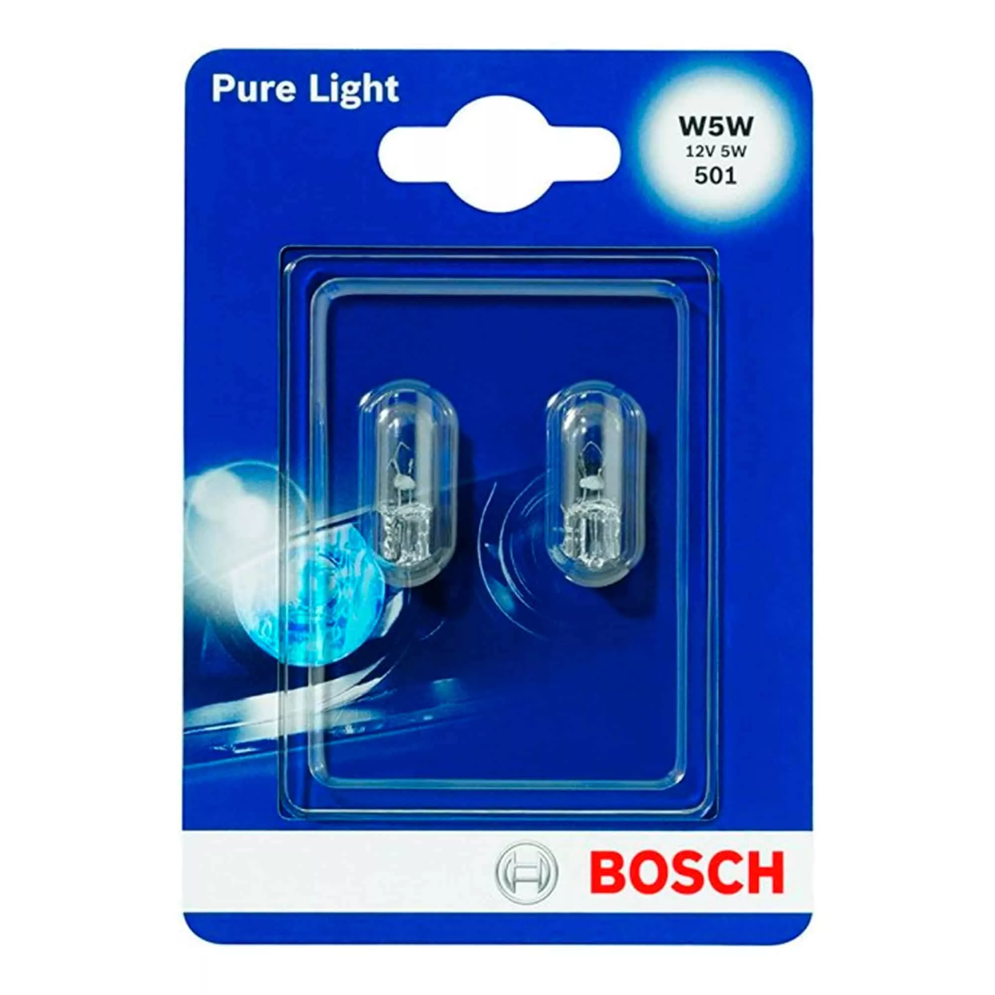 Лампа Bosch Pure Light W5W 12V 5W 1 987 301 026