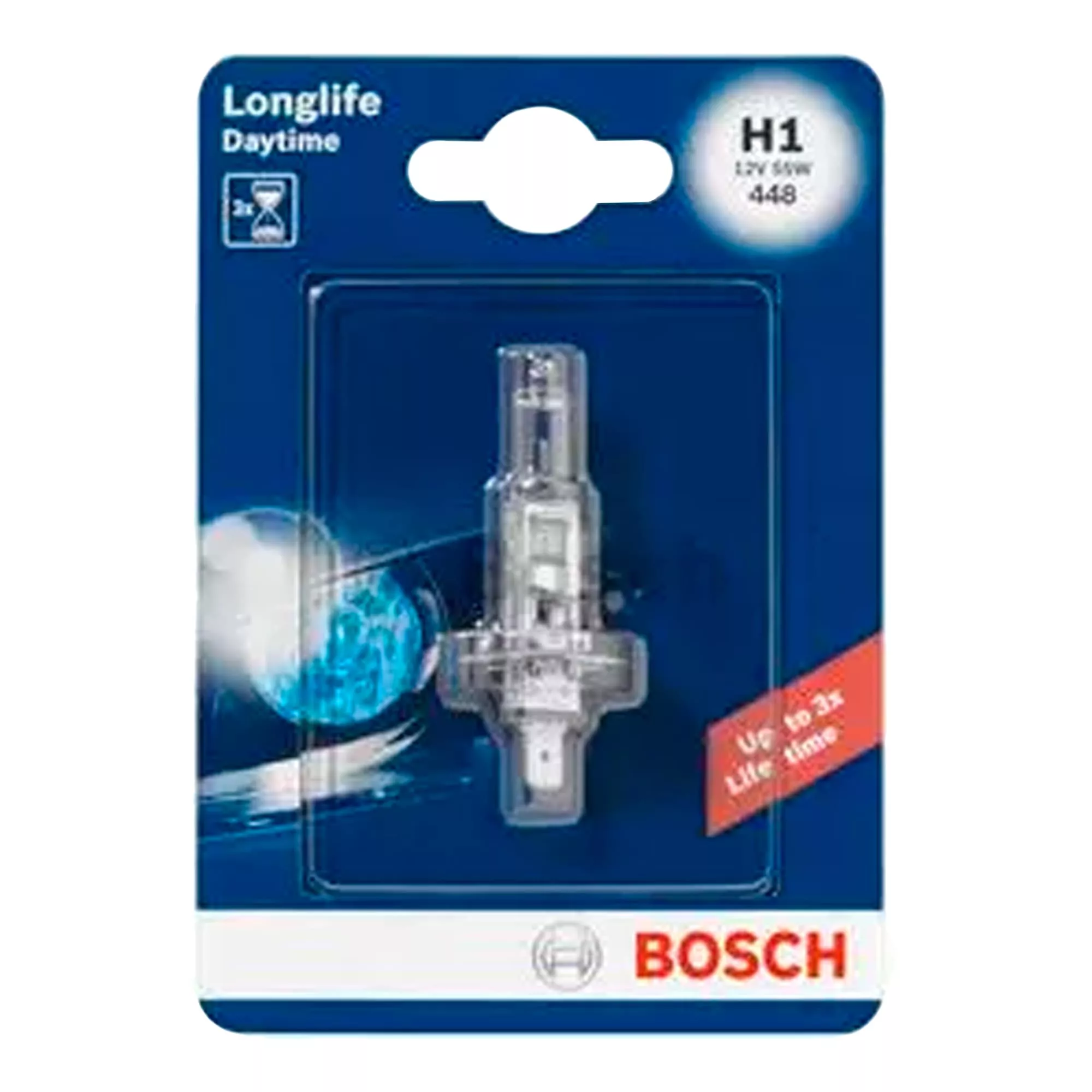 Лампа Bosch Longlife Daytime H1 12V 55W 1 987 301 051