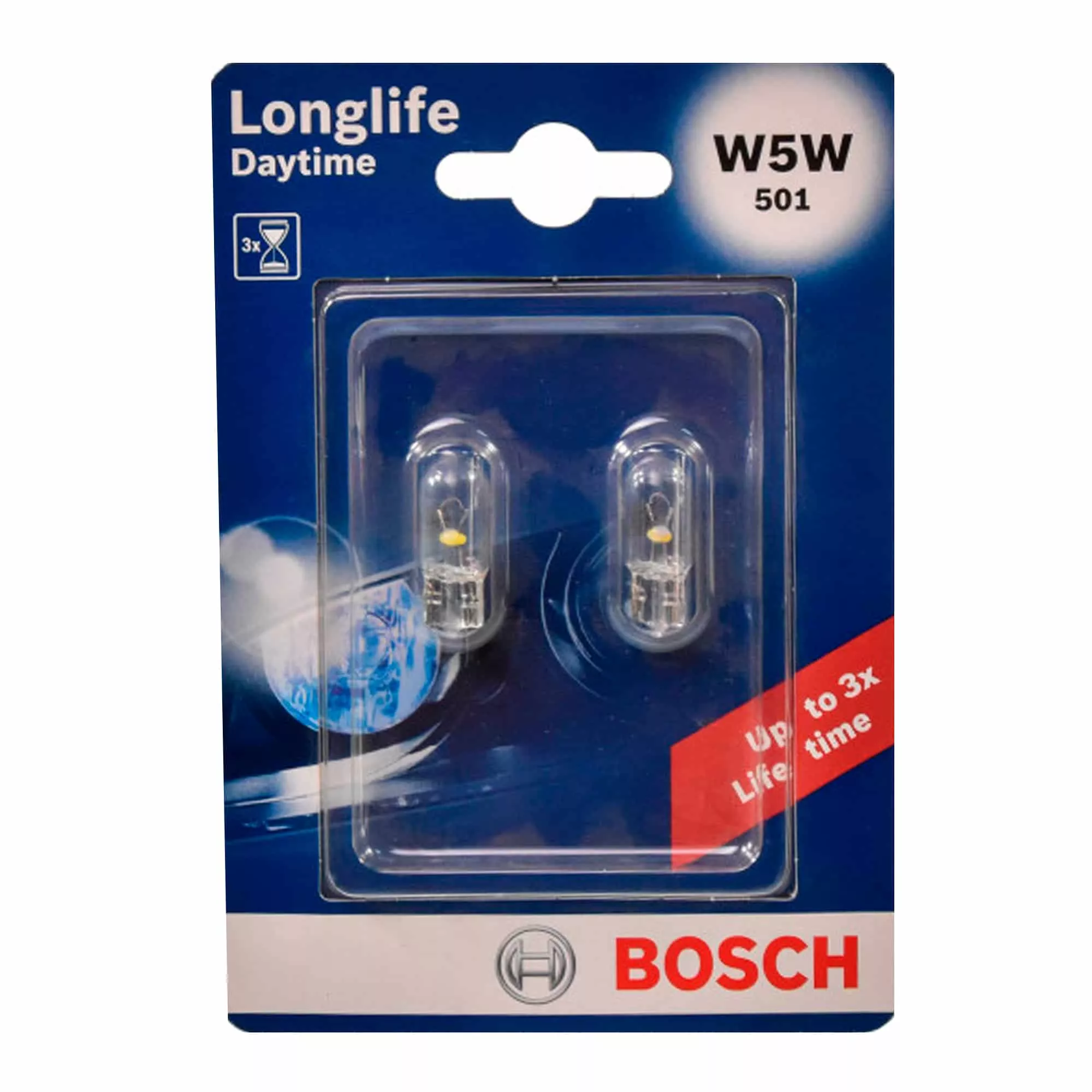 Лампа Bosch Longlife Daytime W5W 12V 5W 1 987 301 052
