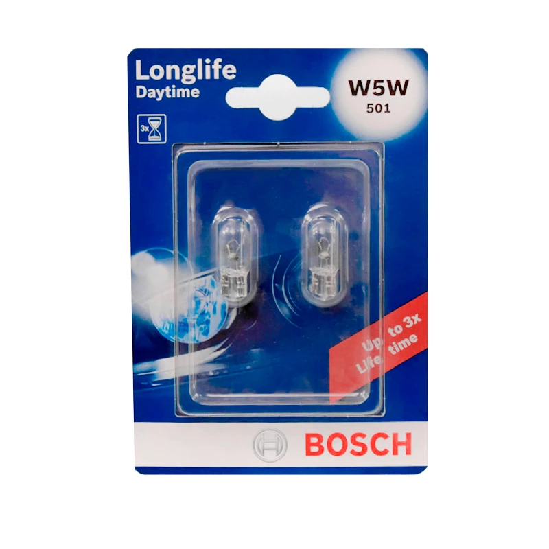 Лампа Bosch Longlife Daytime W5W 12V 5W 1 987 301 052