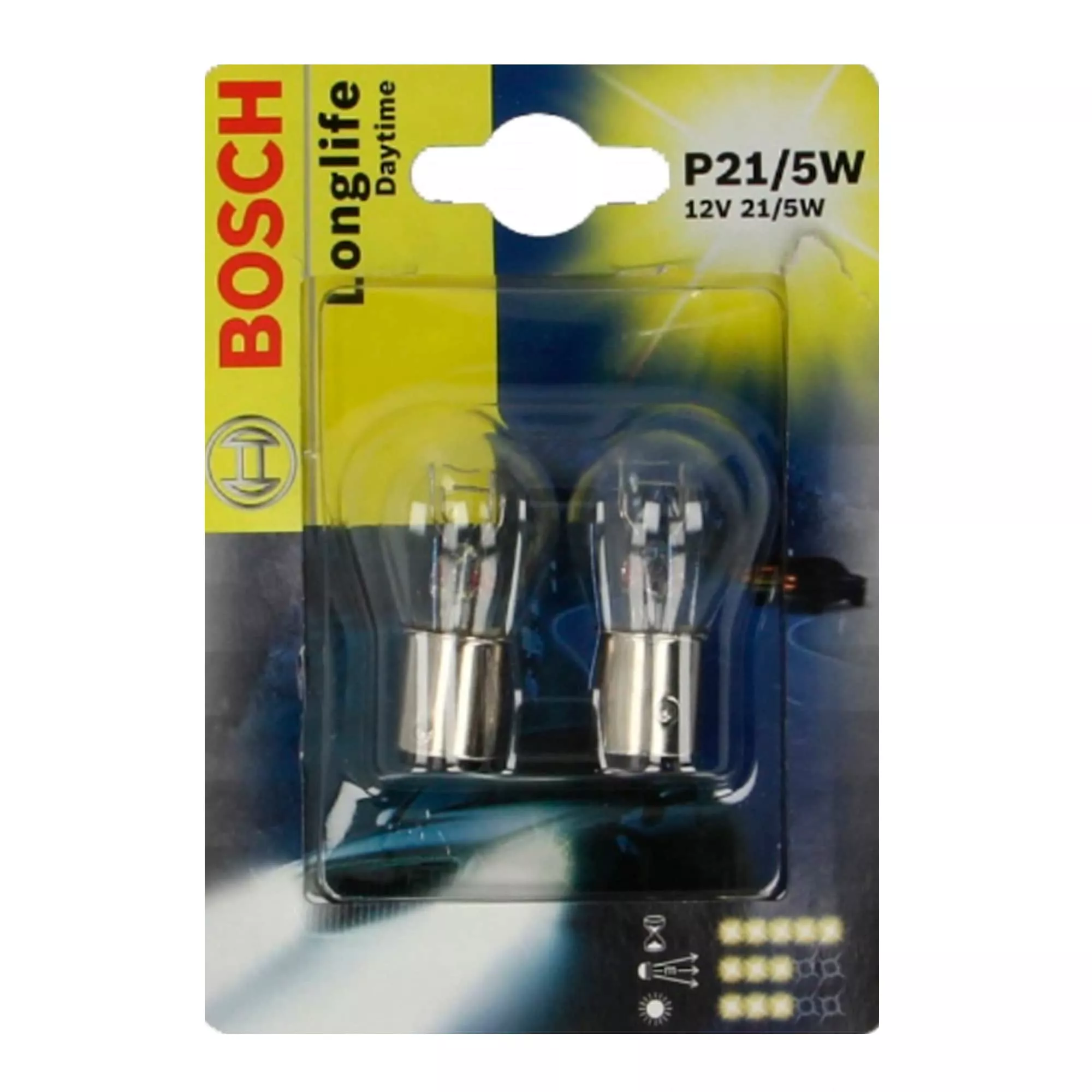Лампа Bosch Longlife Daytime P21/5W 12V 5/21W 1 987 301 055