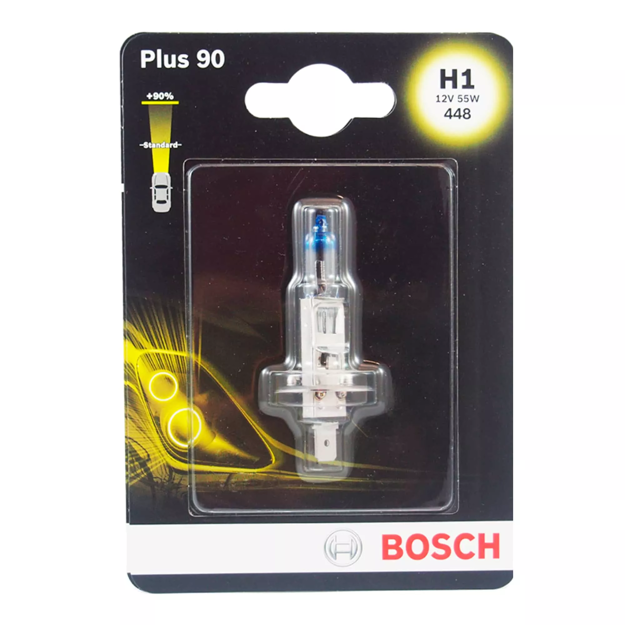 Лампа Bosch Plus 90 H1 12V 55W 1 987 301 076
