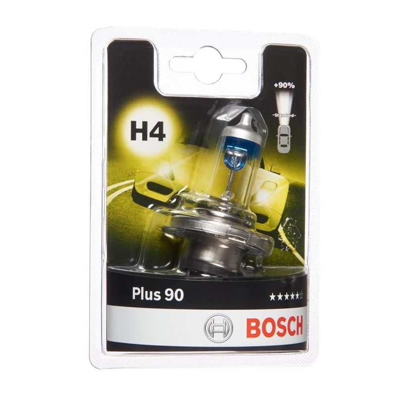 Лампа Bosch Plus 90 H4 12V 55/60W 1 987 301 077