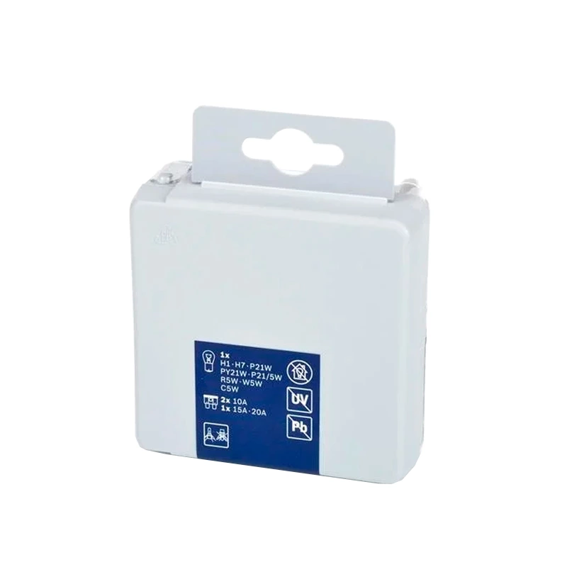 Набор автоламп с предохранителями Bosch H1/H7 MaxiBox 12V 1 987 301 120