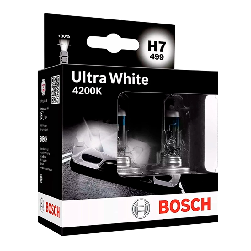 Лампа Bosch Ultra White H7 12V 55W 1 987 301 182