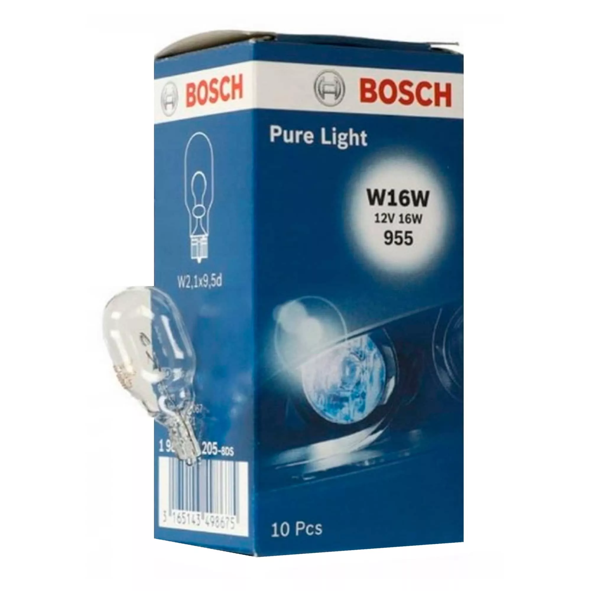 Лампа Bosch Pure Light W16W 12V 16W 1 987 302 205