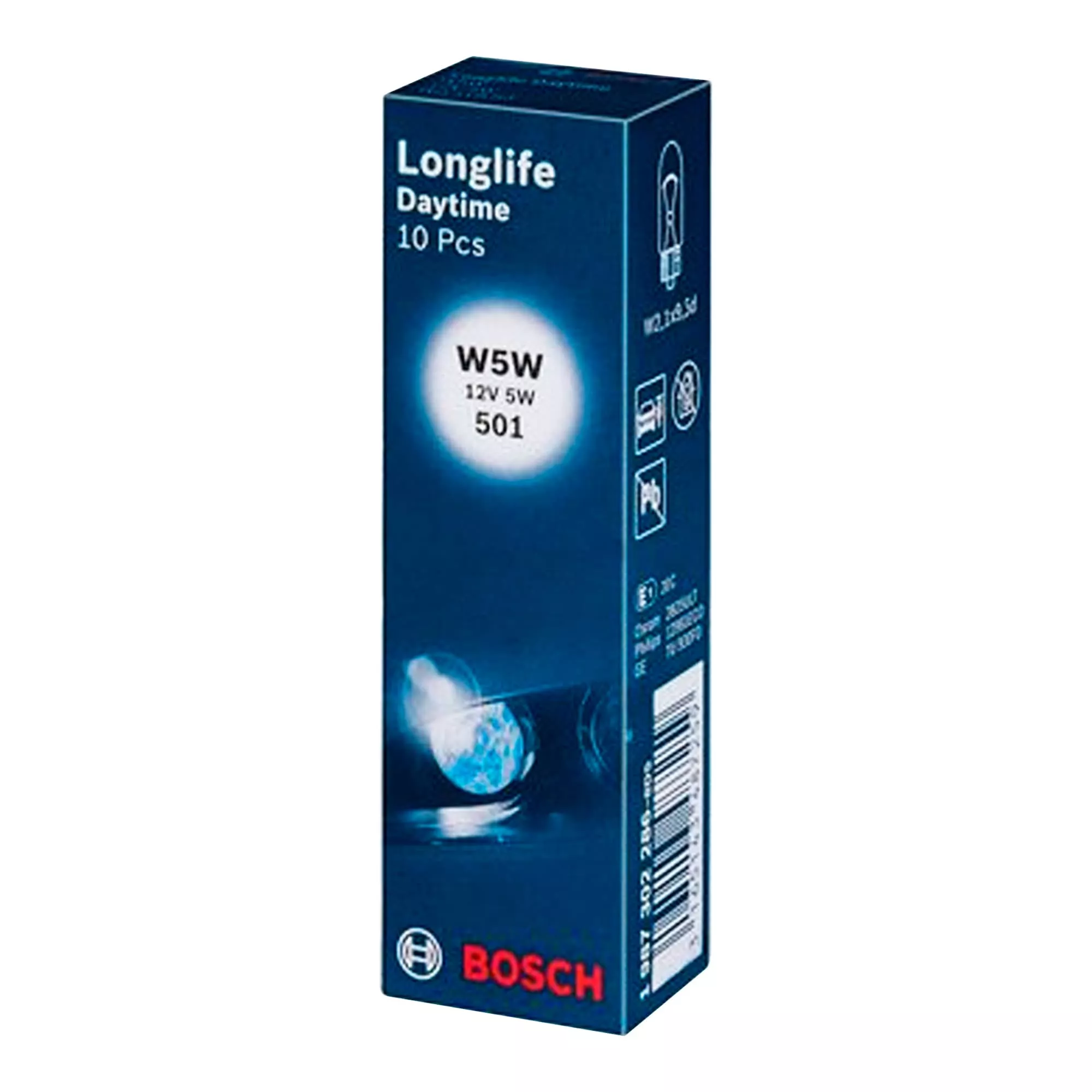 Лампа Bosch Longlife Daytime W5W 12V 5W 1 987 302 286