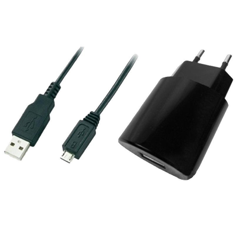 Зарядное сетевое устройство GLOBAL MSH-TR-071 (1USB1A) c кабелем MICRO USB (черный) (445866)