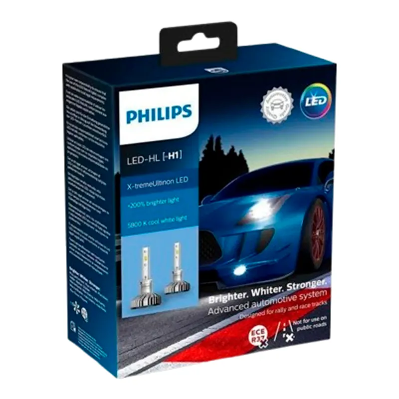 Лампа Philips X-tremeUltinon LED H1 12V 20W 11258XUX2