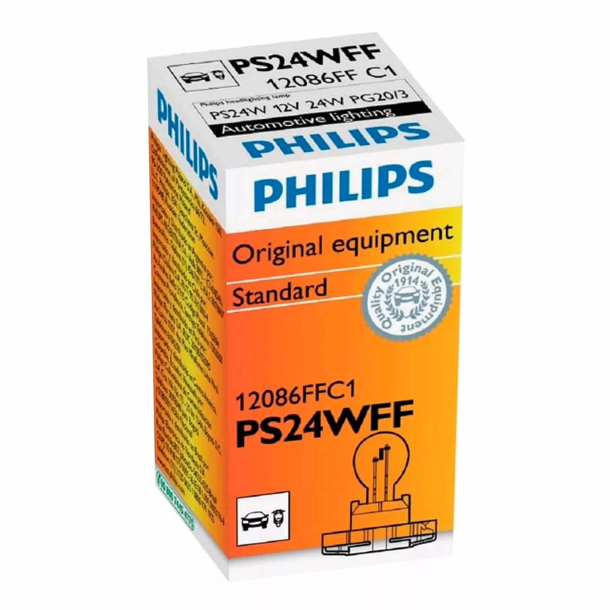 Лампа Philips Standard PS24W 12V 24W 12086 FF C1