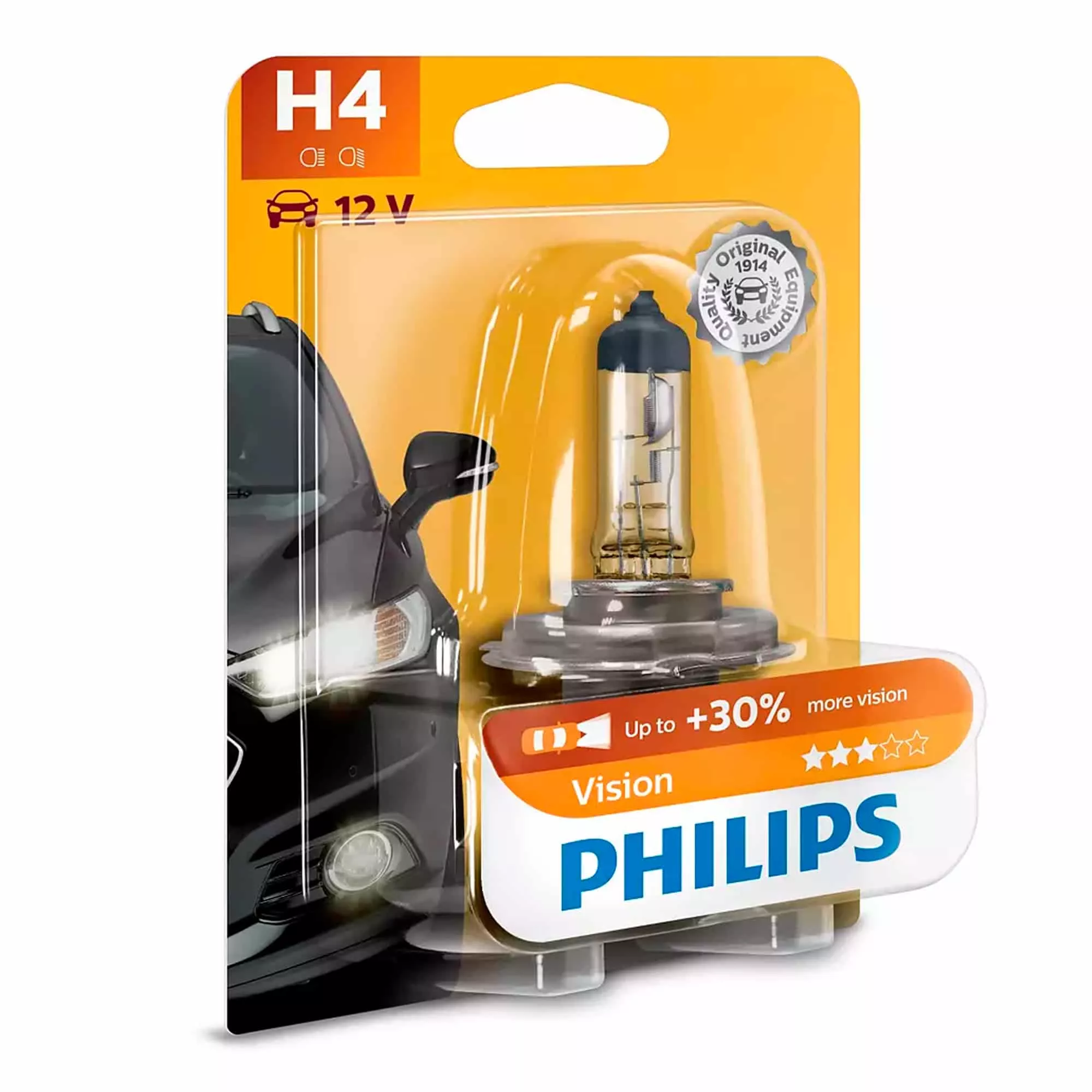 Лампа Philips Vision H4 12V 55/60W 12342 PR B1