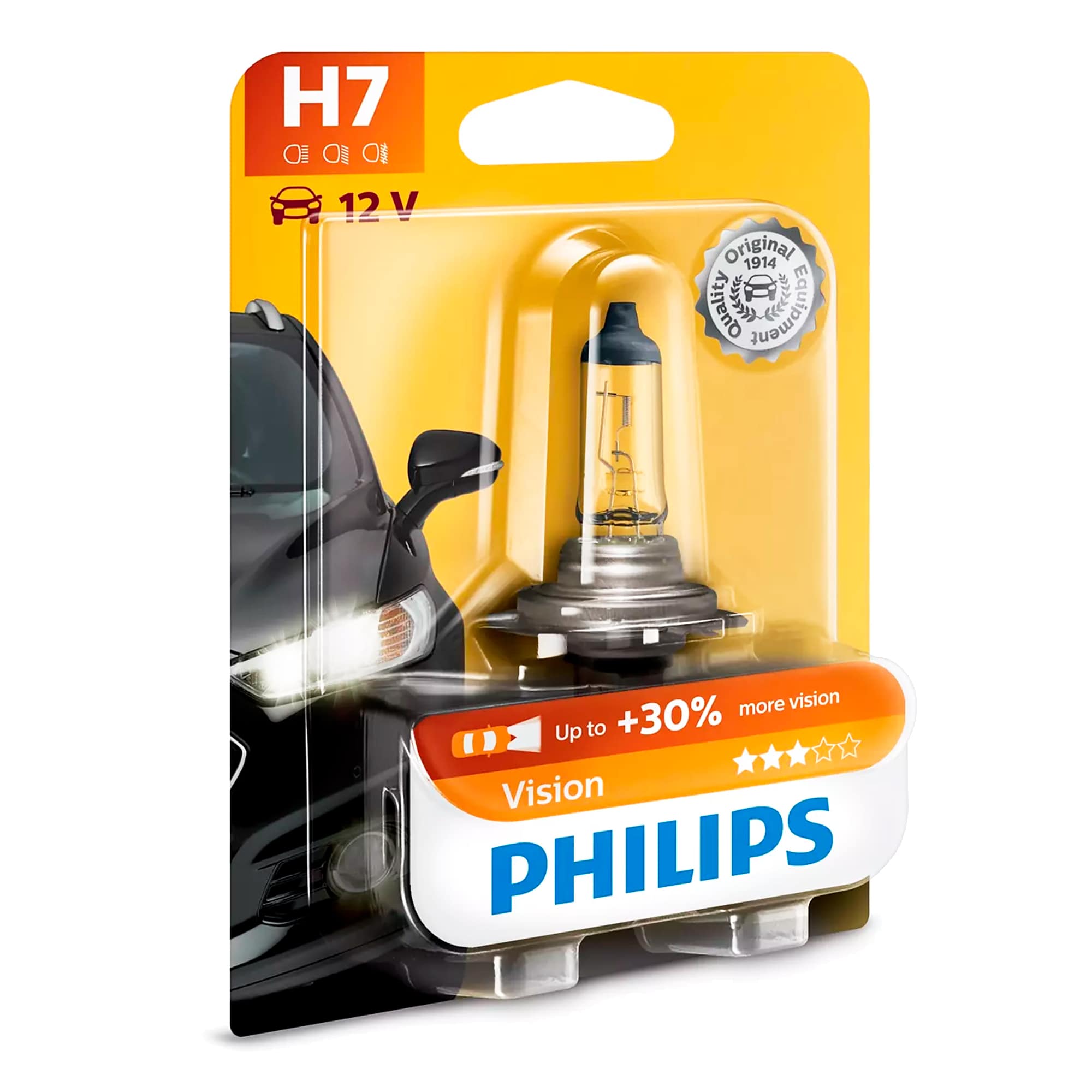 Лампа Philips Vision H7 12V 55W 12972PRB1
