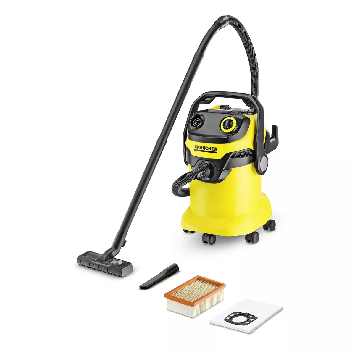 Хозяйственный пылесос для влажной и сухой уборки KARCHER WD 5 (1.348-191.0) Хозяйственный пылесос для влажной и сухой уборки KARCHER WD 5 (1.348-191.0)