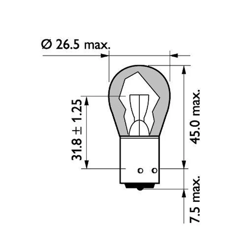 Лампа PHILIPS 13496 ML CP
