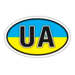136013/Наклейка TerraPlus "UA" 136013/Наклейка TerraPlus "UA"