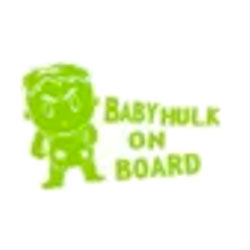 181013/Наклейка TerraPlus "BabyHulk" 181013/Наклейка TerraPlus "BabyHulk"