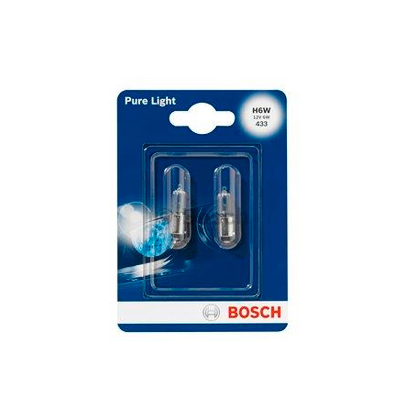 Лампа Bosch Pure Light H6W BAX9s 6 W 1987301035