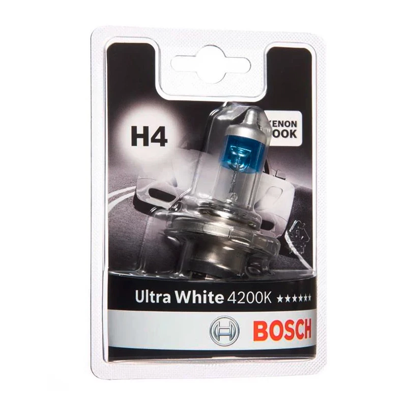 Лампа Bosch Ultra White H4 12V 55/60W 1987301089