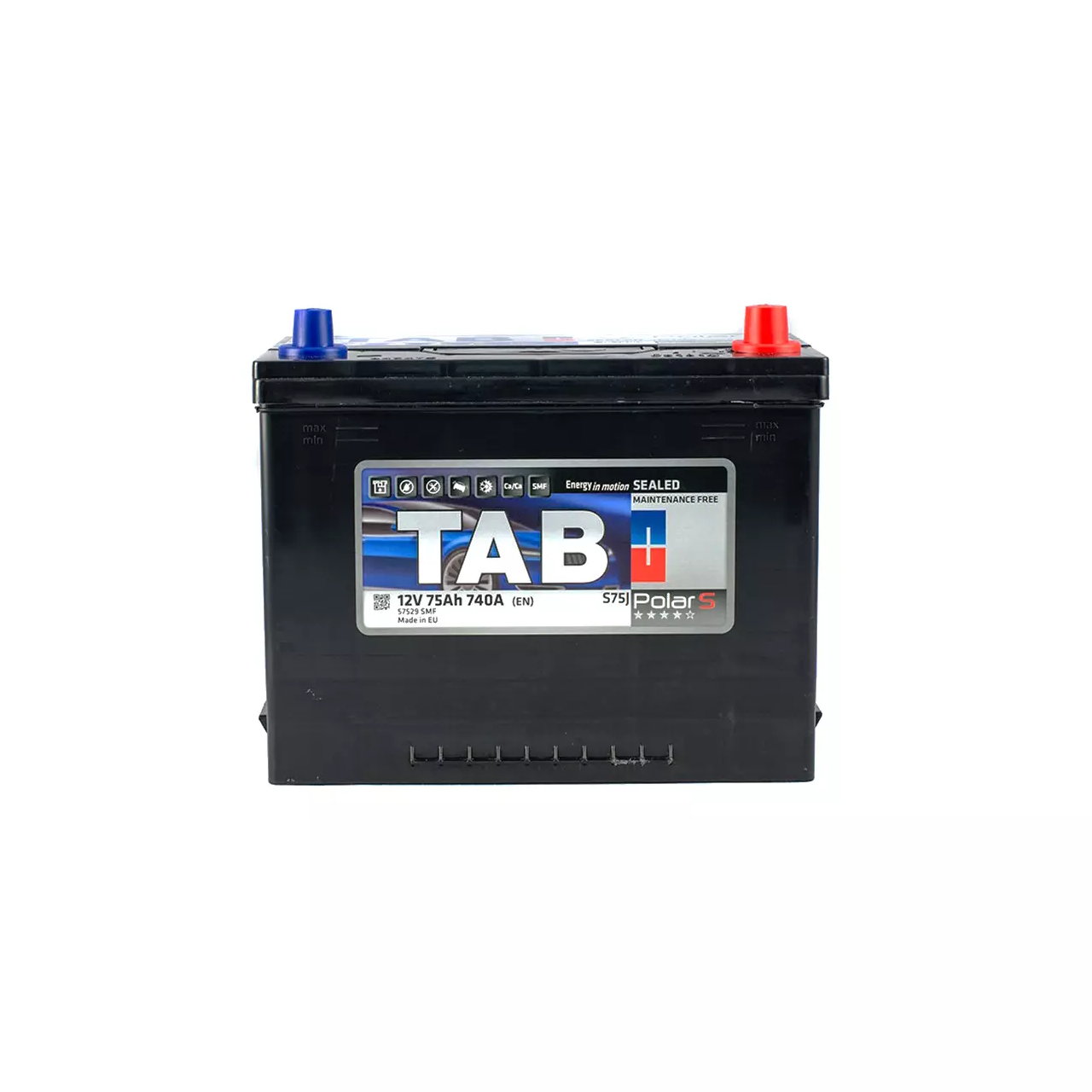 Автомобильный аккумулятор TAB 6CT-75Ah АзЕ 740A Polar S (246875) Автомобильный аккумулятор TAB 6CT-75Ah АзЕ 740A Polar S (246875)