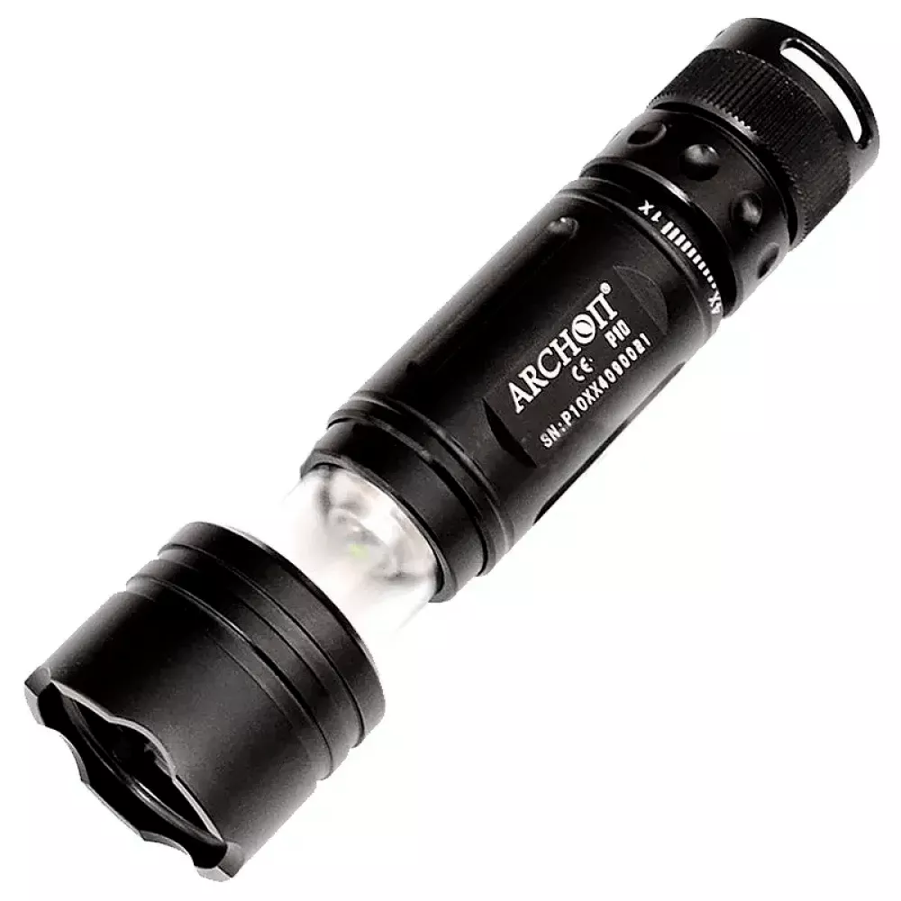 2 в 1 Фонарь фокусируемый + кемпинговый Archon P10 (Cree XP-G, 160 люмен, 5 режимов, 1хАА) (32-1015) 2 в 1 Фонарь фокусируемый + кемпинговый Archon P10 (Cree XP-G, 160 люмен, 5 режимов, 1хАА) (32-1015)