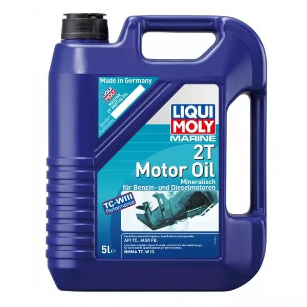 Моторное масло Liqui Moly Marine 2T Motor Oil 5л (25020)