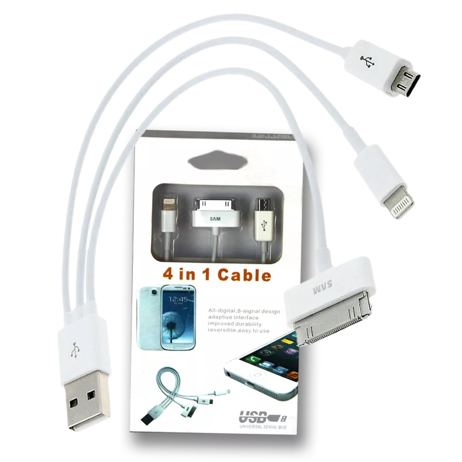Зарядний пристрій EXPERT TRADE 3 в 1 USB (ADK13/245018)