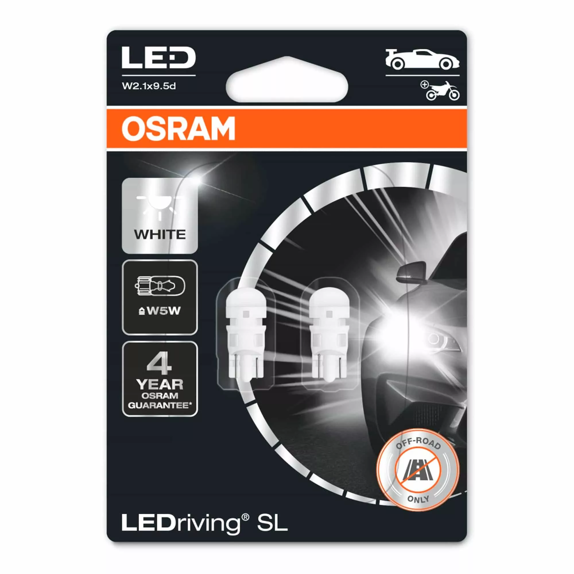 Лампа освещения салона OSRAM 2825DWP02B на Cadillac ESCALADE