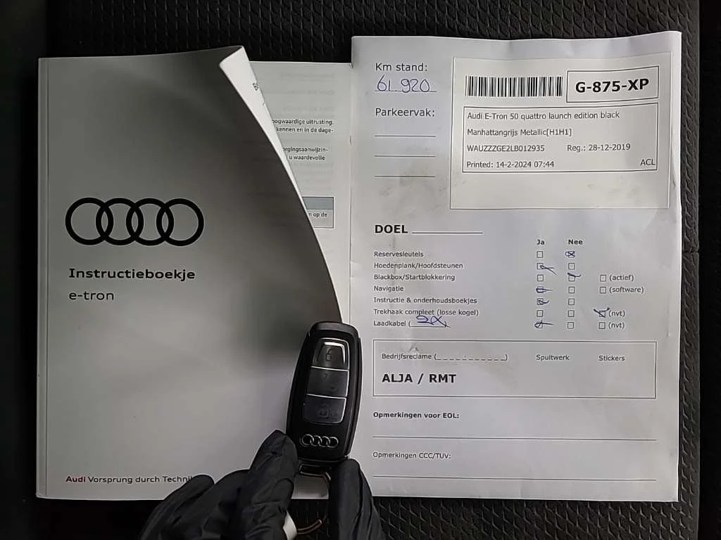 Audi E-Tron 50 Launch Edition - Quattro - Electric - Automatic - 313 hp - 61.920 km