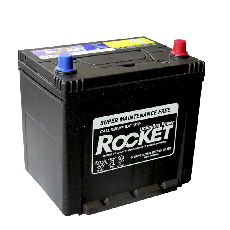 Автомобильный аккумулятор ROCKET 6CT-60 А АзЕ JIS Asia (SMF 55D23L) Автомобильный аккумулятор ROCKET 6CT-60 А АзЕ JIS Asia (SMF 55D23L)