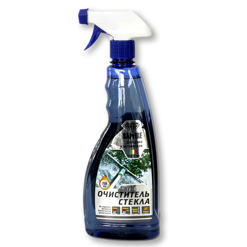 Очиститель стекол SAPFIRE 750 мл (775004)