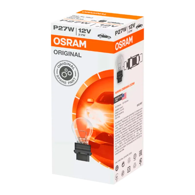 Лампа Osram P27/7W 12V 27/7W 3157-UNV