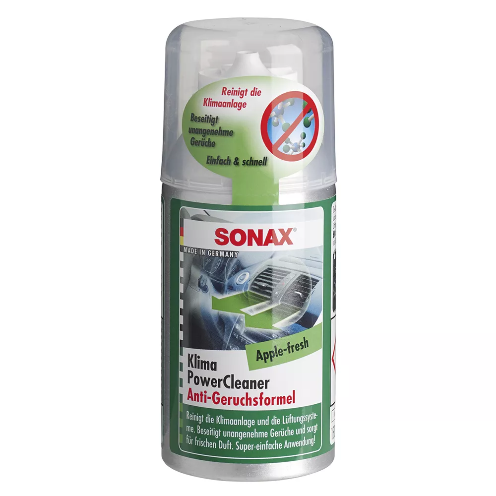 Очищувач кондиціонера SONAX антибактеріальний яблуко 100 мл (323200) Очищувач кондиціонера SONAX антибактеріальний яблуко 100 мл (323200)