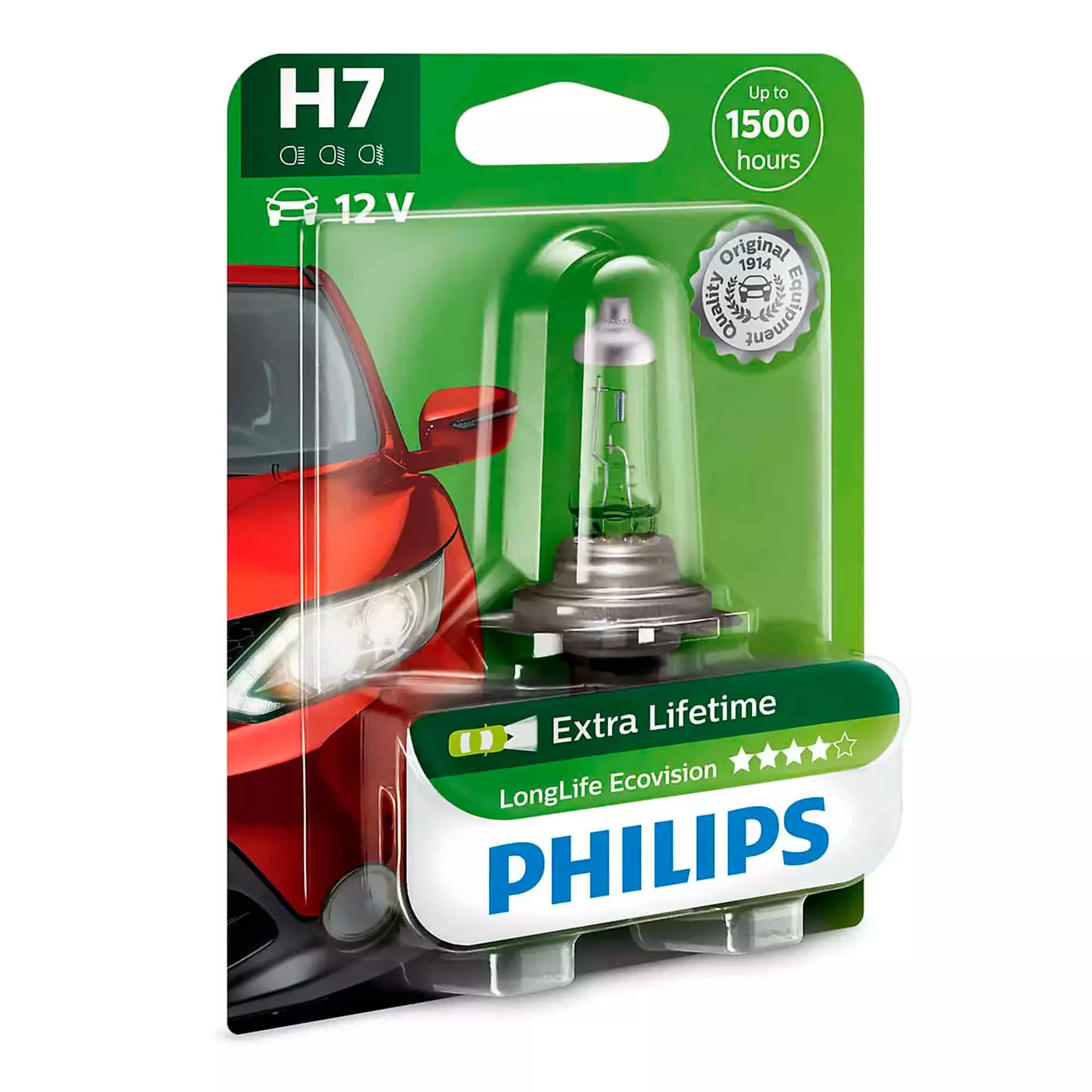 Лампа Philips LongLife EcoVision H7 12V 55W 36200830