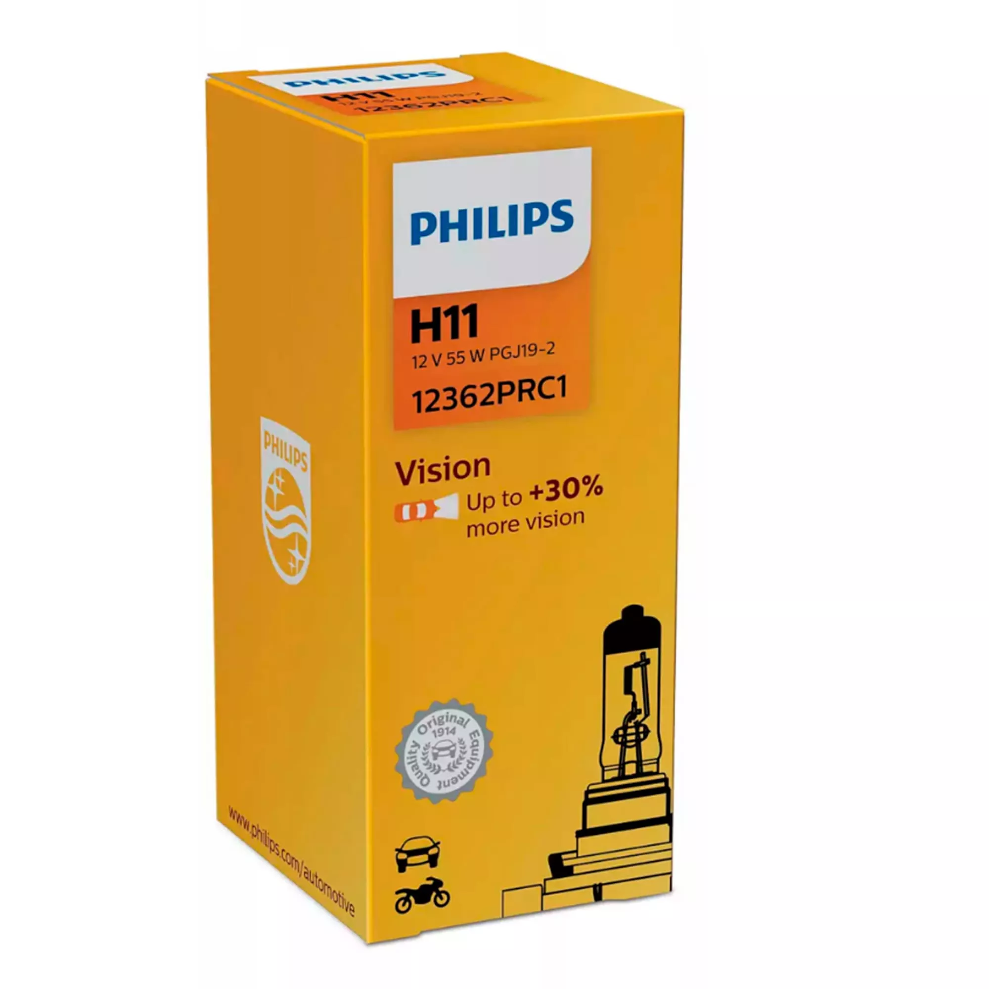 Лампа Philips Vision H11 12V 55W 36430930