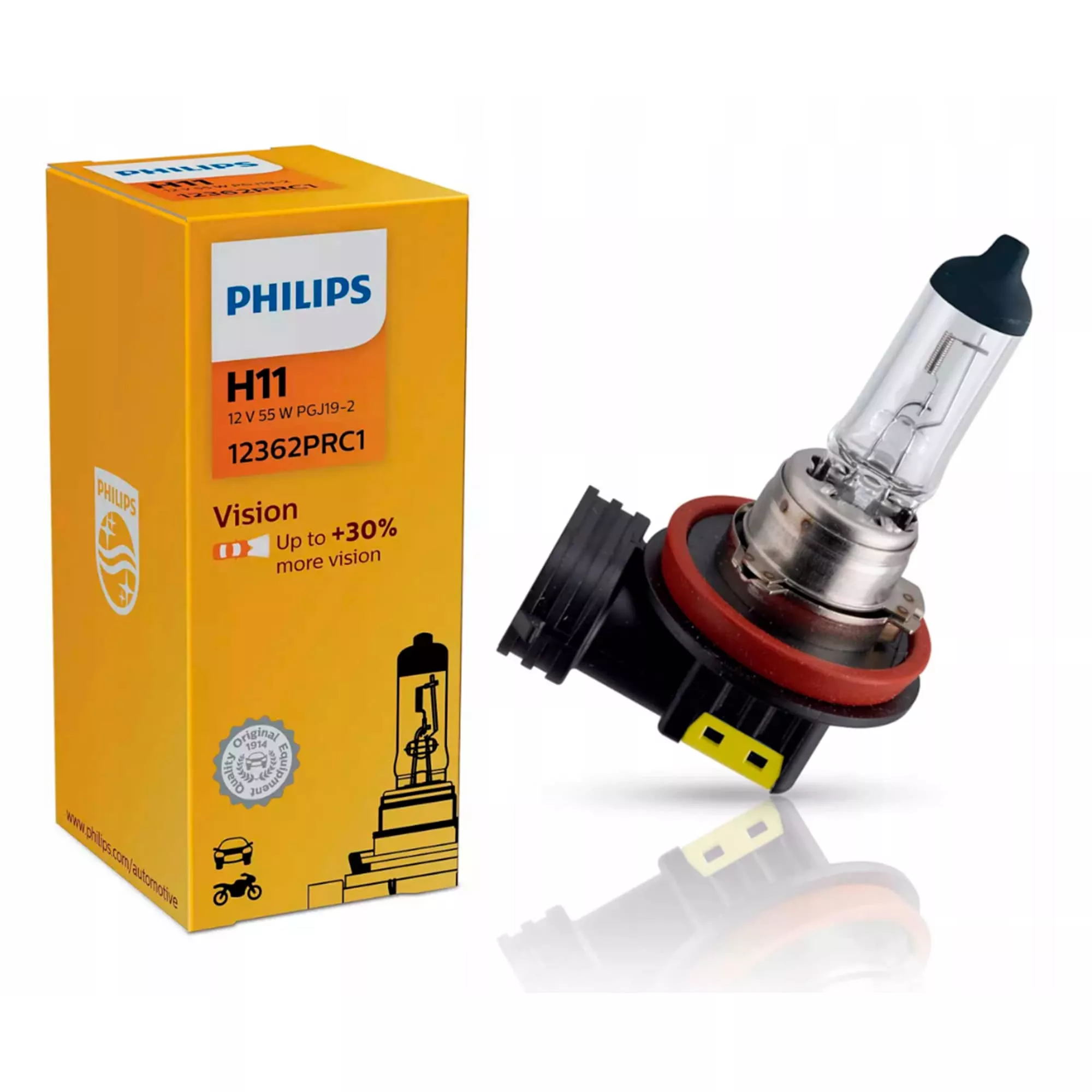 Лампа Philips Vision H11 12V 55W 36430930