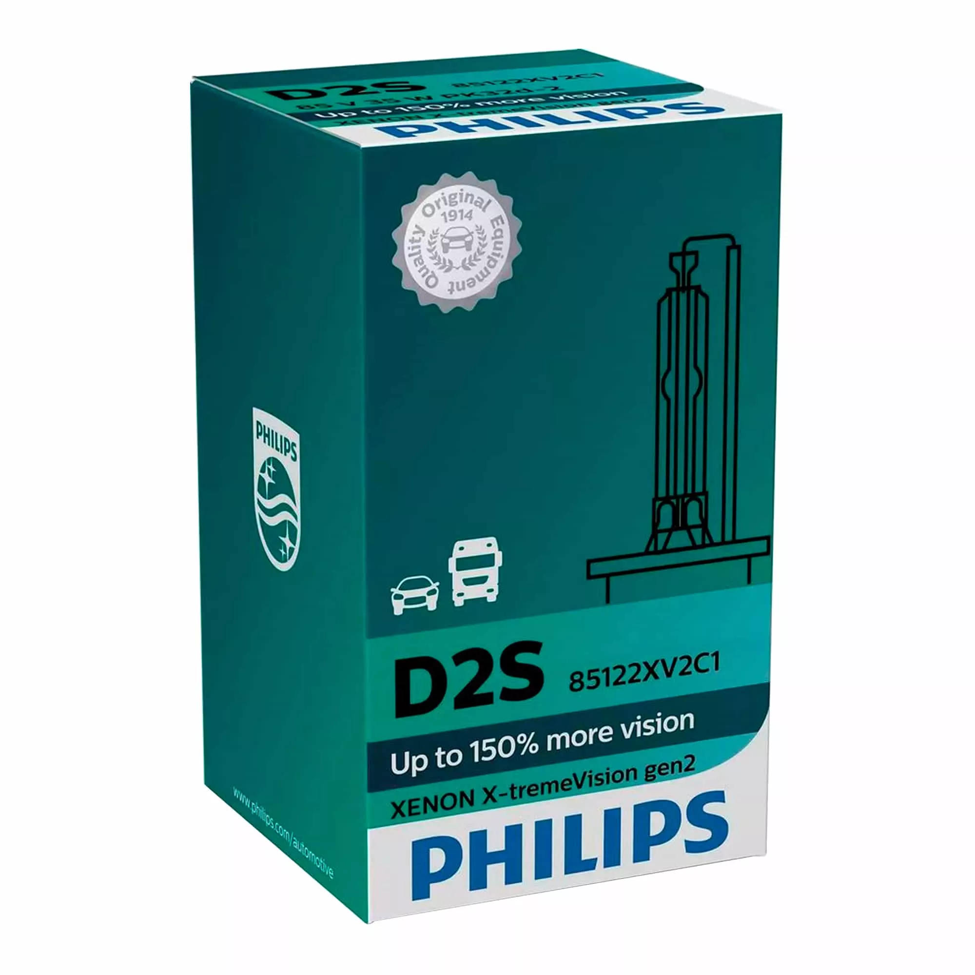 Лампа Philips Xenon X-tremeVision gen2 D2S 85V 35W 37707133
