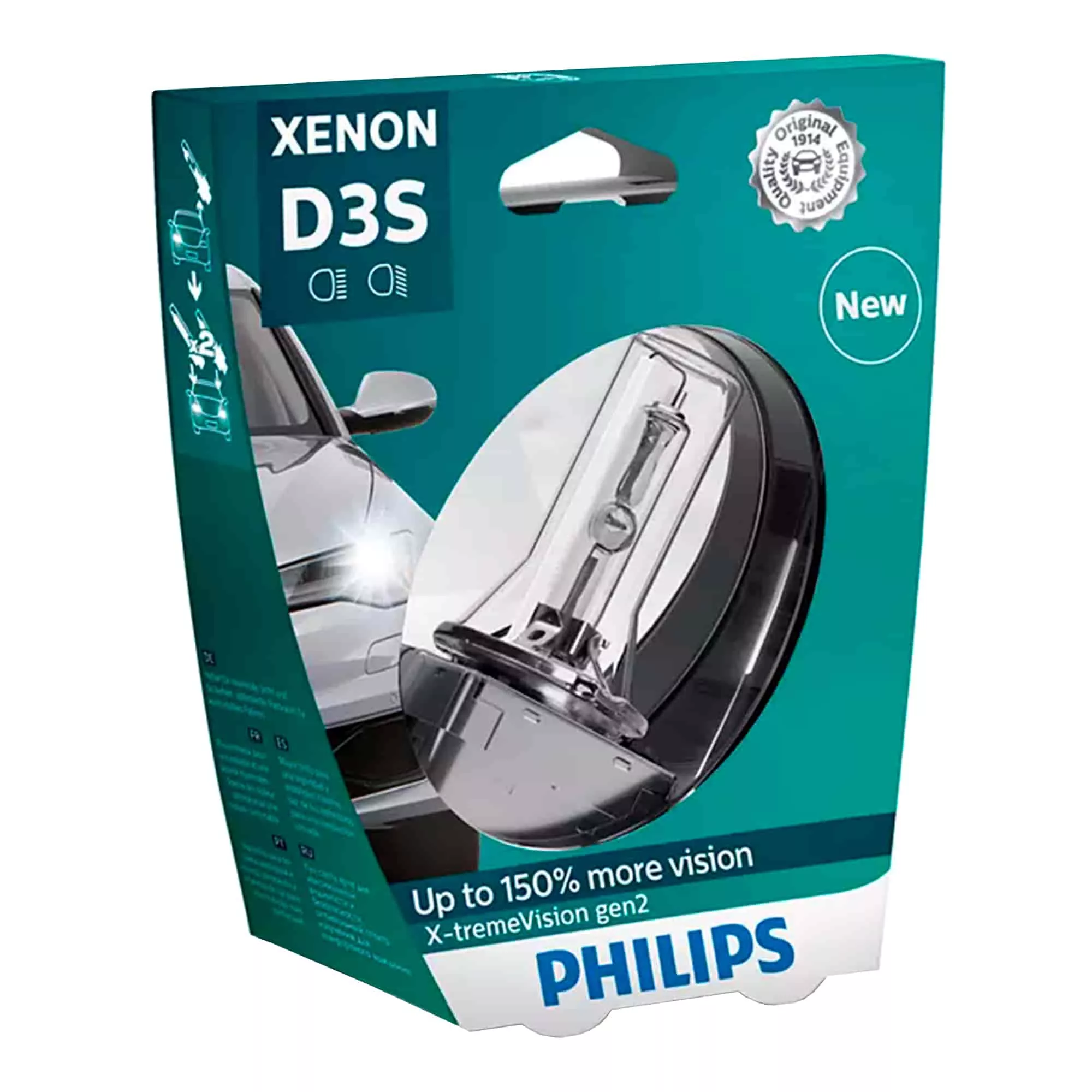 Лампа Philips Xenon X-tremeVision gen2 D3S 42V 35W 37717033