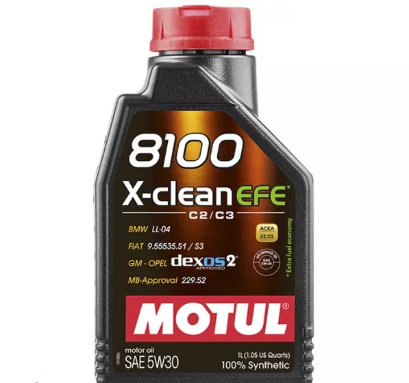 Масло моторное MOTUL 8100 X-clean EFE 5W-30 1л (107210)
