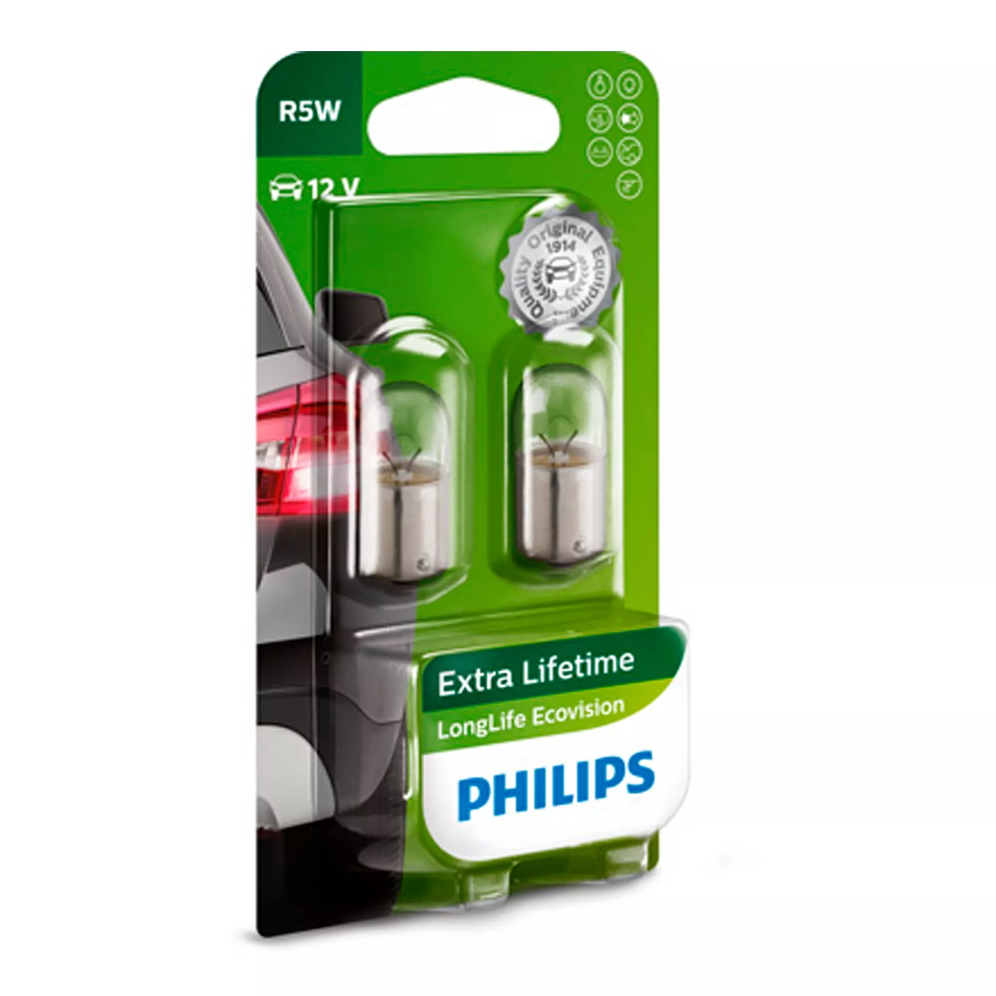 Лампа Philips Extra Lifetime R5W 12V 5W 38208230